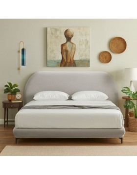 Κρεβάτι υφασμάτινο Bristol ελληνικής κατασκευής