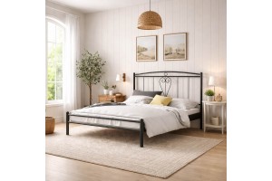 Κρεβάτι μεταλλικό Cody βαρέως τύπου ελληνικής κατασκευής