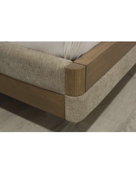 Σετ κρεβατοκάμαρας Sky ελληνικής κατασκευής Δρυς Rustic με κεραμική επιφάνεια