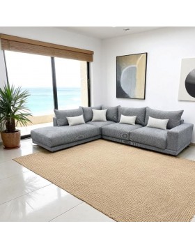 Καναπές γωνία Prestige ελληνικής κατασκευής 310x240x103