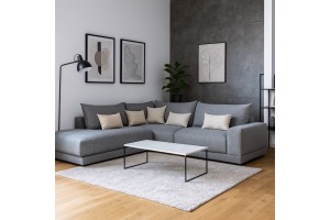 Καναπές γωνία Prestige ελληνικής κατασκευής 310x240x103