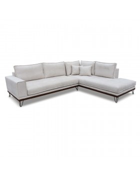 Καναπές γωνία Spencer ελληνικής κατασκευής 300x240x103