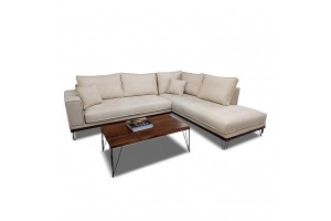 Καναπές γωνία Spencer ελληνικής κατασκευής 300x240x103