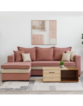 Καναπές γωνία πολυμορφικός Relax 240x190 ελληνικής κατασκευής