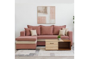 Καναπές γωνία πολυμορφικός Relax 240x190 ελληνικής κατασκευής