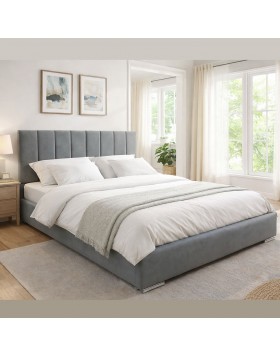 Κρεβάτι υφασμάτινο Finezza ελληνικής κατασκευής