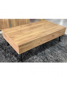 Τραπεζάκι σαλονιού Vane με σερβιτόρο 120x67x40Y/52Y ελληνικής κατασκευής