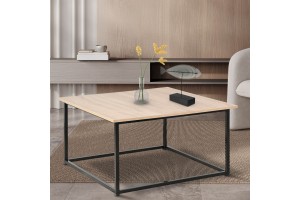 Τραπεζάκι σαλονιού σιδερένιο 80Mx80Bx45Y ελληνικής κατασκευής