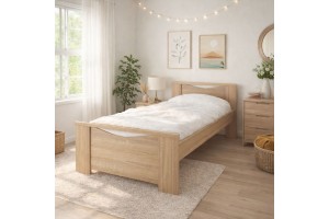 Κρεβάτι ξύλινο Silas παιδικό ελληνικής κατασκευής