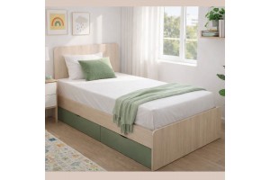 Κρεβάτι παιδικό ξύλινο Bryson ελληνικής κατασκευής