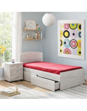 Κρεβάτι παιδικό ξύλινο Peter ελληνικής κατασκευής