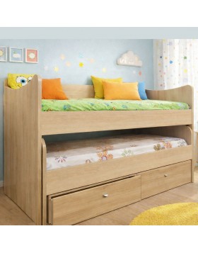 Κουκέτα Holden ελληνικής κατασκευής 90x190 / 90x200 με 2 συρτάρια αποθήκευσης