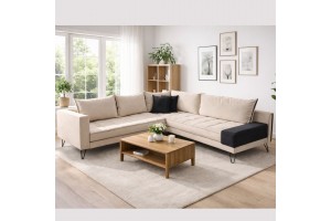 Καναπές γωνία Zane ελληνικής κατασκευής 290x250Γx95