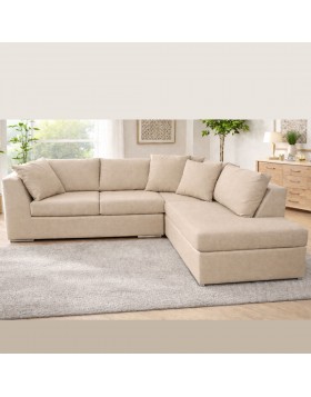 Καναπές γωνία Dante ελληνικής κατασκευής 295x240Γx95