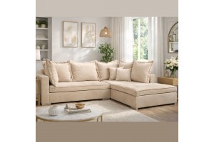 Καναπές γωνία Briggs ελληνικής κατασκευής 270x210Γx100