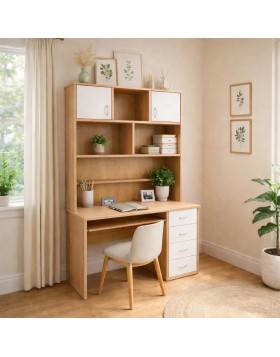 Γραφείο Ivy με καπελιέρα ελληνικής κατασκευής 120Χ55ΒΧ74Υ