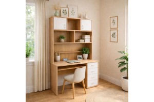 Γραφείο Ivy με καπελιέρα ελληνικής κατασκευής 120Χ55ΒΧ74Υ