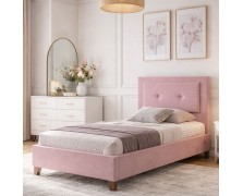 Κρεβάτι υφασμάτινο παιδικό Velora ελληνικής κατασκευής 90x200