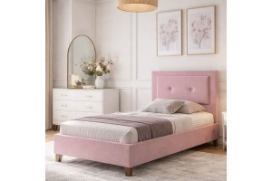 Κρεβάτι υφασμάτινο παιδικό Velora ελληνικής κατασκευής 90x200