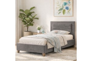 Κρεβάτι υφασμάτινο παιδικό Elion ελληνικής κατασκευής 90x200