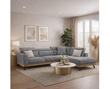 Καναπές γωνία ELYSIUM ελληνικής κατασκευής 320x240Γx100