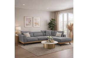 Καναπές γωνία ELYSIUM ελληνικής κατασκευής 320x240Γx100