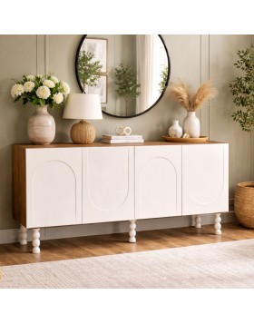 Μπουφές Νήσος ελληνικής κατασκευής 200x80x45B