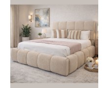 Κρεβάτι υφασμάτινο Serene ελληνικής κατασκευής 160x200 