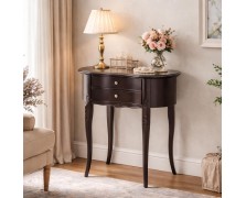 Bοηθητικό τραπεζάκι Bean Μ63xΒ40xΥ72 εκ από Mdf οξιά και μασίφ πόδια