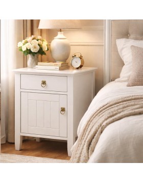 Κομοδίνο Prime απο μασιφ σκελετο ελληνικής κατασκευής