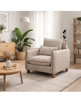 Πολυθρόνα Lina ελληνικής κατασκευής Μ80xΒ95xΎ90 cm