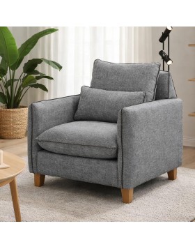 Πολυθρόνα Lina ελληνικής κατασκευής Μ80xΒ95xΎ90 cm