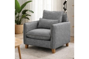 Πολυθρόνα Lina ελληνικής κατασκευής Μ80xΒ95xΎ90 cm