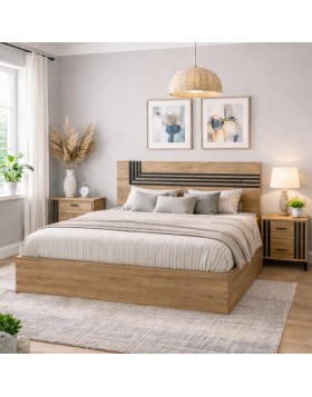 STOCK Κρεβάτι Braxton ελληνικής κατασκευής 160x200