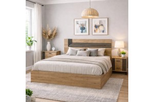 STOCK Κρεβάτι Braxton ελληνικής κατασκευής 160x200