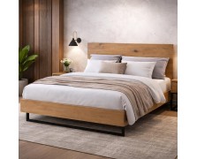 Κρεβάτι ξύλινο Γύθειο ελληνικής κατασκευής 160x200