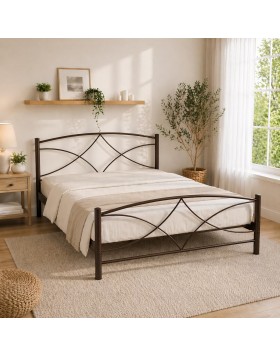 Μεταλλικό κρεβάτι Calma ελληνικής κατασκευής