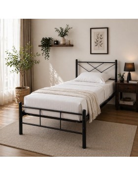 Μεταλλικό κρεβάτι X-Line ελληνικής κατασκευής