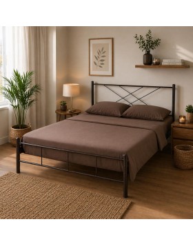 Μεταλλικό κρεβάτι X-Line ελληνικής κατασκευής