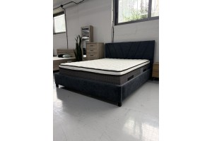 STOCK Κρεβάτι υφασμάτινο Carter 160X200
