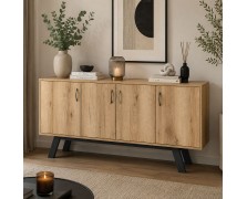 Μπουφές Stockholm ελληνικής κατασκευής 180 x 44,5 x 85 εκ.