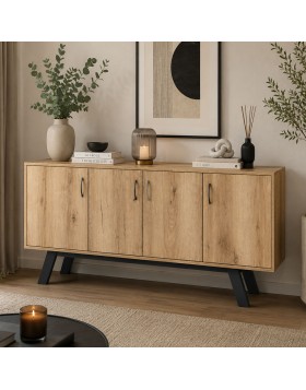 Μπουφές Stockholm ελληνικής κατασκευής 180 x 44,5 x 85 εκ.