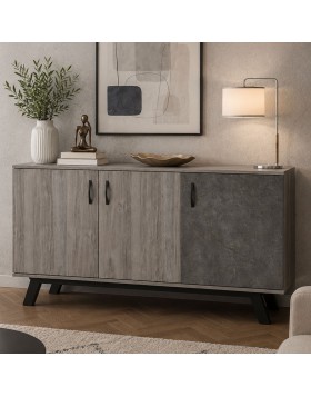 Μπουφές Helsinki ελληνικής κατασκευής 135Μ x 44,5 x 77Υ εκ.
