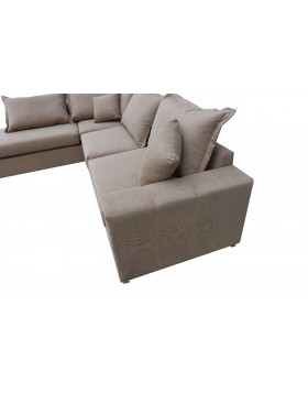Γωνιακός Καναπές Como 295x240x90cm ελληνικής κατασκευής