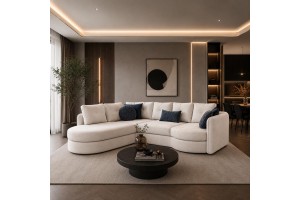 Καναπές γωνία LEVANTO ελληνικής κατασκευής 290x230Γx100cm