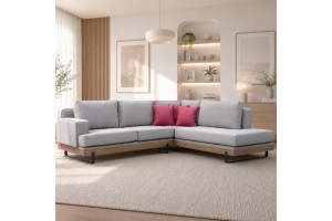 Γωνιακός Καναπές Oslo 290x240x95 ελληνικής κατασκευής 