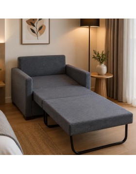 Καναπές κρεβάτι RIVA 120×78Β×72Υcm ελληνικής κατασκευής