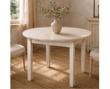 Ροτόντα Ivory με επέκταση ελληνικής κατασκευής Οξιά Mdf Φ110+35