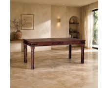 Τραπέζι τραπεζαρίας Brook από μασιφ ξύλο 175x90x76cm