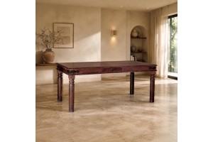 Τραπέζι τραπεζαρίας Brook από μασιφ ξύλο 175x90x76cm
